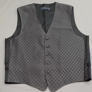 Andrew Fezza Charcoal Formal Vest - Size M